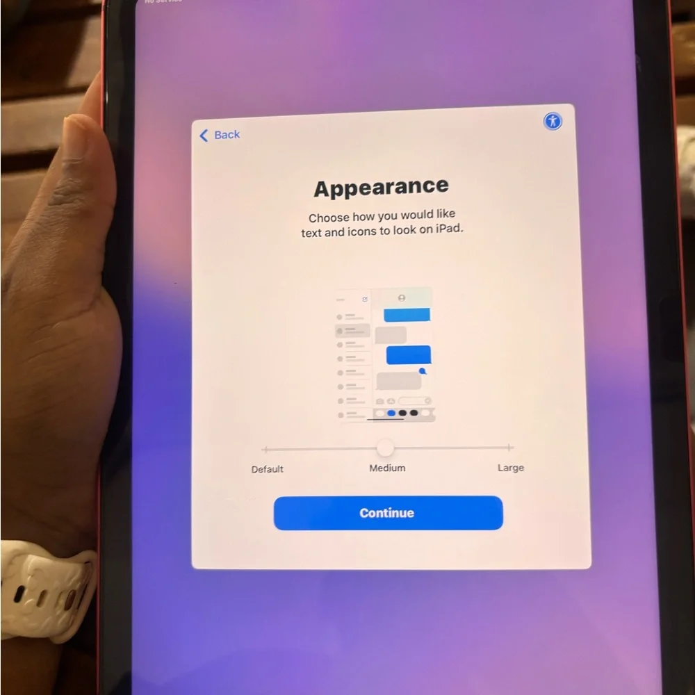 Apple Tablet - Pink Frame